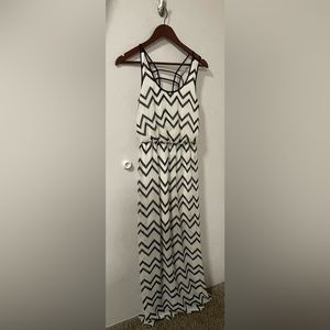 Black & White Maxi dress